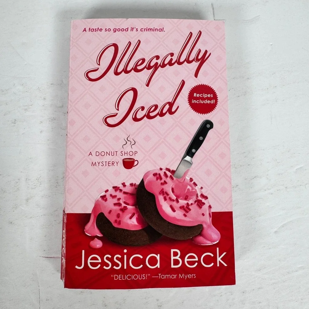 Donut Shop Mystery Series Jessica Beck 2012-2013 Paperback Set w/ Recipes‎